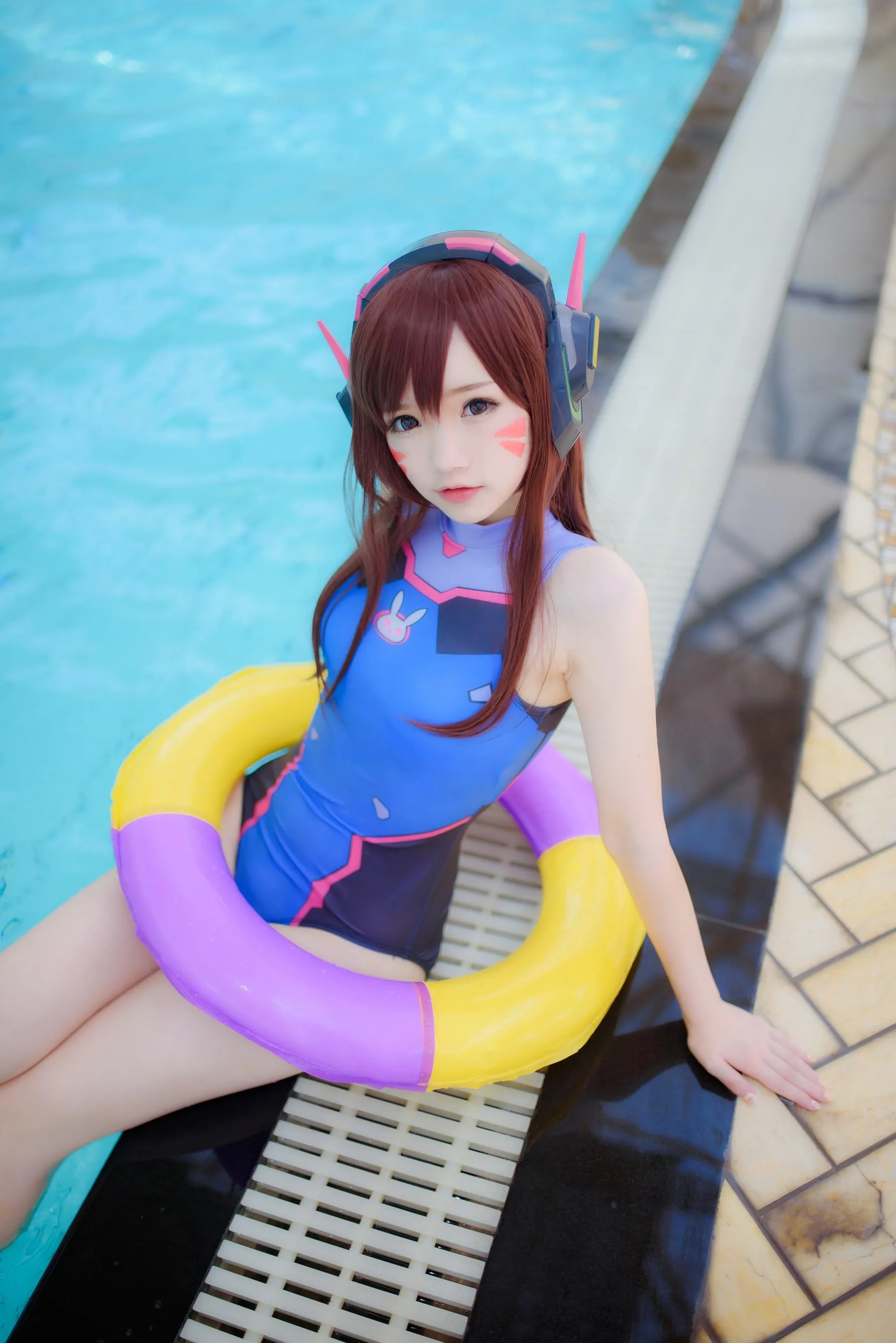 雪晴Astra – NO.02 Overwatch-D.Va水着写真 [31P]插图5